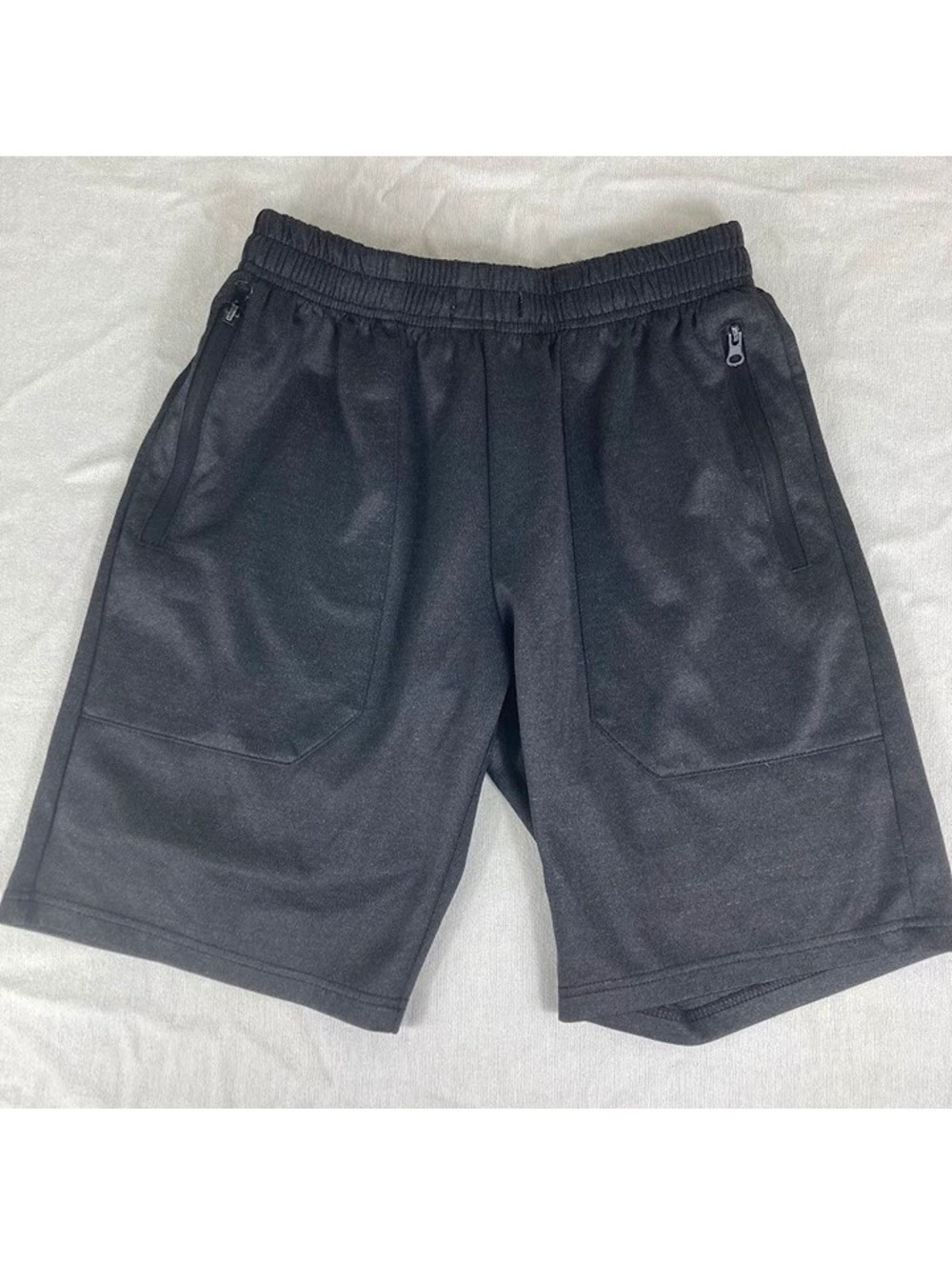 Original Deluxe Supply Boys Black Shorts M 10-12 Zip Pockets
